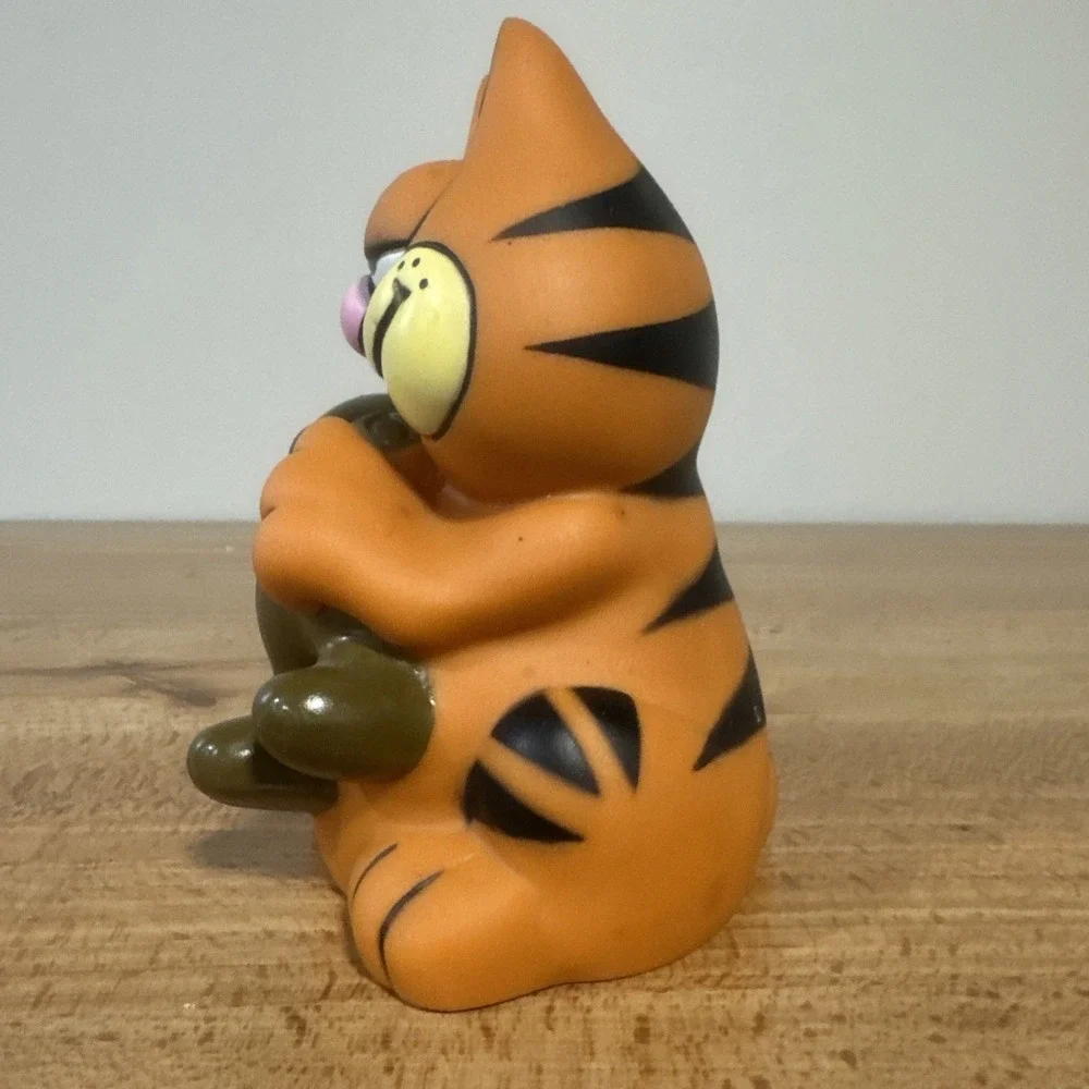 VTG 1978-1981 Garfield Feed The Kitty Piggy Bank Enesco Pooky Bank Plastic